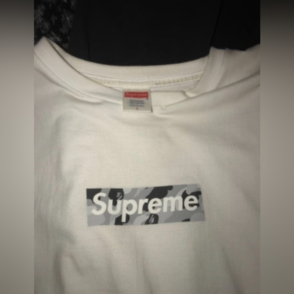 Supreme X BAPE OG BOGO Tee (2001)